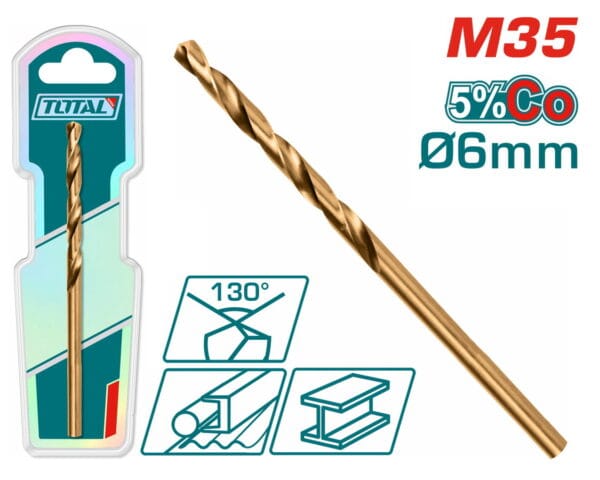 TOTAL ΤΡΥΠΑΝΙ ΚΟΒΑΛΤΙΟΥ CO M35 6mm (TAC11206001) - Image 1