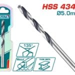 TOTAL ΕΠΑΓΓ. ΤΡΥΠΑΝΙ HSS DIN4341 5mm 1τεμ (TAC1200504)