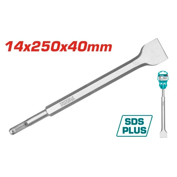 TOTAL ΚΑΛΕΜΙ SDS - PLUS ΦΑΡΔΥ 40mm (TAC15121412) - Image 1