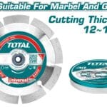 TOTAL ΔΙΑΜΑΝΤΟΔΙΣΚΟΙ ΞΗΡΑΣ ΚΟΠΗΣ 125mm 10TEM ΣΕ ΜΕΤΑΛΛΙΚΟ ΚΟΥΤΑΚΙ (TAC2111253M)