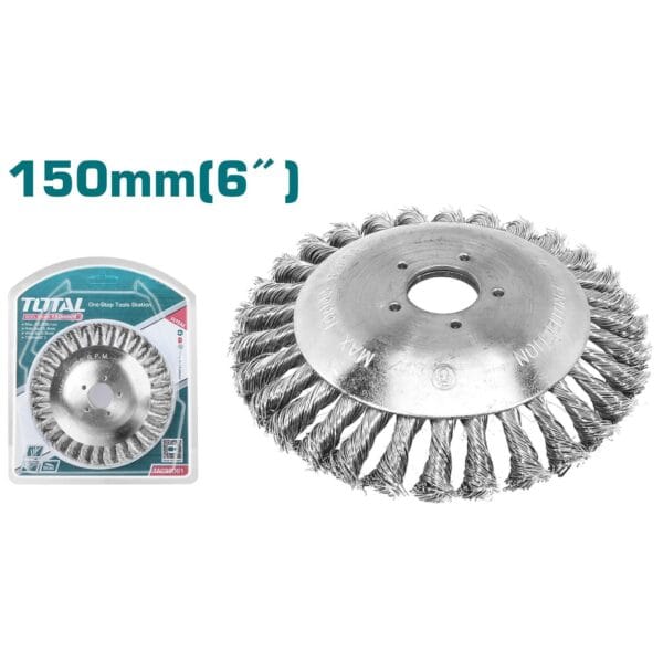 TOTAL ΚΕΦΑΛΗ ΜΕΣΙΝΕΖΑΣ UNIVERSAL ΣΥΡΜΑΤΟΒΟΥΡΤΣΑ Φ-150mm / 6" (TAC39061) - Image 1