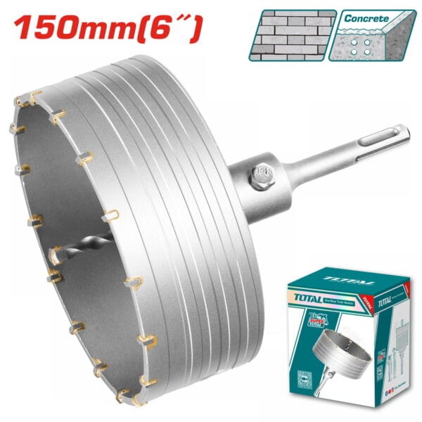 TOTAL ΔΙΑΜΑΝΤΟΚΟΡΩΝΑ ΜΠΕΤΟΥ SDS - PLUS 150mm (TAC4301501) - Image 1