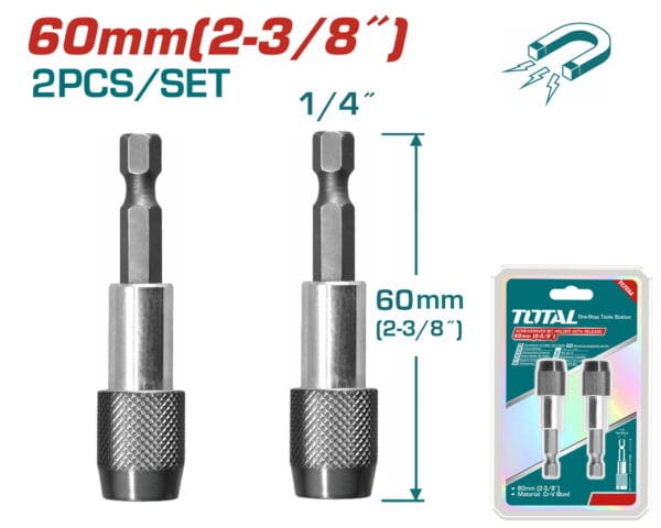 TOTAL ΑΥΤΟΜΑΤΟΣ ΜΑΓΝΗΤΙΚΟΣ ΑΝΤΑΠΤΟΡΑΣ 2ΤΕΜ (TAC462601) - Image 1
