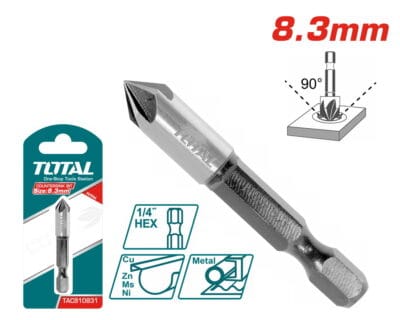 TOTAL ΦΡΕΖΟΤΡΥΠΑΝΟ ΜΕΤΑΛΛΟΥ 8.3mm (TAC810831)
