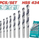 TOTAL ΣΕΤ ΤΡΥΠΑΝΙΑ HSS 9ΤΕΜ (TACSD0095)