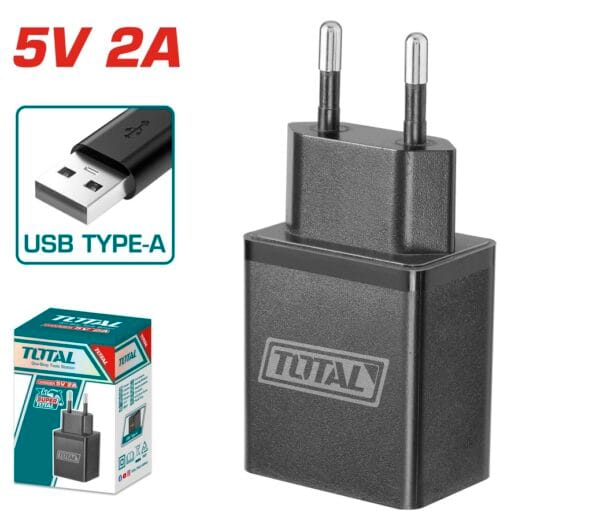 TOTAL ΦΟΡΤΙΣΤΗΣ 5V / 2A USΒ Τype-A (TCLI120502) - Image 1