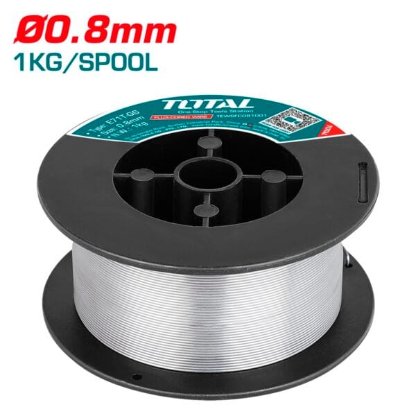 TOTAL ΣΥΡΜΑ FLUX ΗΛΕΚΤΡ/ΣΕΩΣ 0.8mm / 1Kg ΓΙΑ TMGT1601-TFC13012 (TEWSFC081001) - Image 1