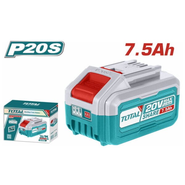 TOTAL ΜΠΑΤΑΡΙΑ ΛΙΘΙΟΥ 20V / 7.5Ah (TFBLI2075) - Image 1