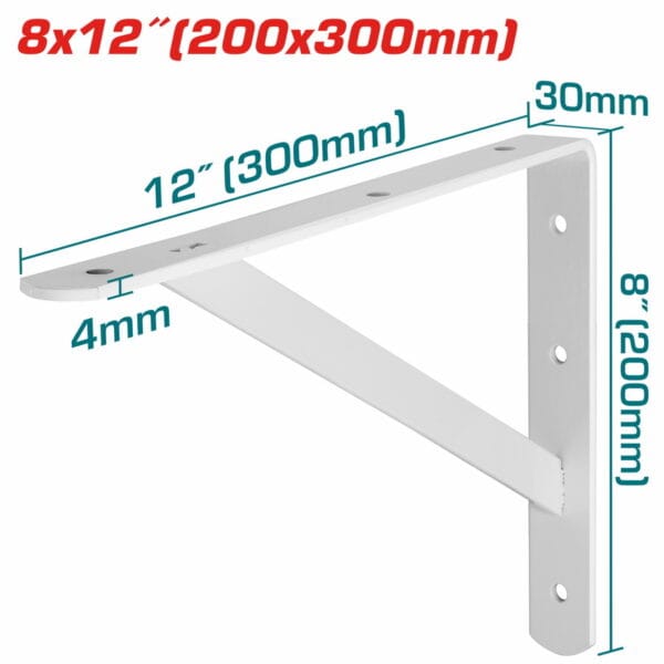 TOTAL ΓΩΝΙΑ Β.Τ ΛΕΥΚΗ 20 Χ 30cm (THDSB0812) - Image 1