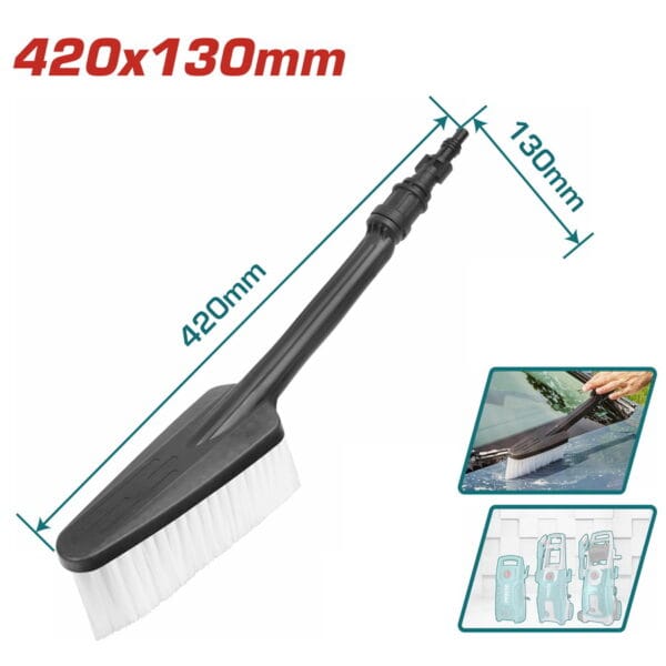 TOTAL ΒΟΥΡΤΣΑ ΠΛΥΣΤΙΚΟΥ 420X130mm (THFB4301) - Image 1