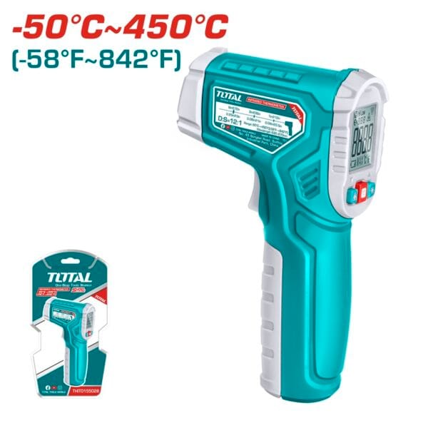 TOTAL ΨΗΦΙΑΚΟ ΘΕΡΜΟΜΕΤΡΟ -50 ΕΩΣ 450oC (THIT0155028) - Image 1