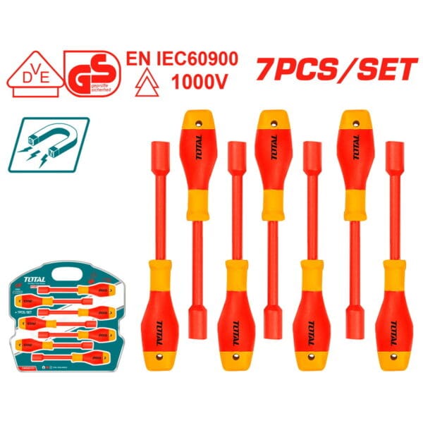 TOTAL ΣΕΤ ΚΑΤΣΑΒΙΔΙΑ ΚΑΡΥΔΑΚΙΑ 1000V VDE 7ΤΕΜ (THKISD0701) - Image 1