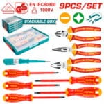 TOTAL ΚΑΣΕΤΙΝΑ ΕΡΓΑΛΕΙΩΝ 1000V 9ΤΕΜ (THKTV02H091)