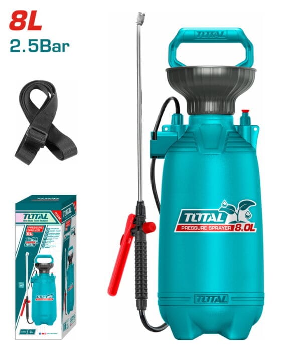 TOTAL ΨΕΚΑΣΤΗΡΑΣ ΧΕΙΡΟΣ 8Lit (THSPP30802) - Image 1
