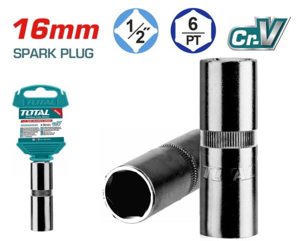 TOTAL ΚΑΡΥΔΑΚΙ ΓΙΑ ΜΠΟΥΖΙ 1/2" 16mm (THSPS12166) - Image 1