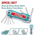 TOTAL ΣΕΤ ΑΛΛΕΝ ΜΠΙΛΙΑΣ ΣΟΥΓΙΑΣ 8ΤΕΜ (THT1061836)