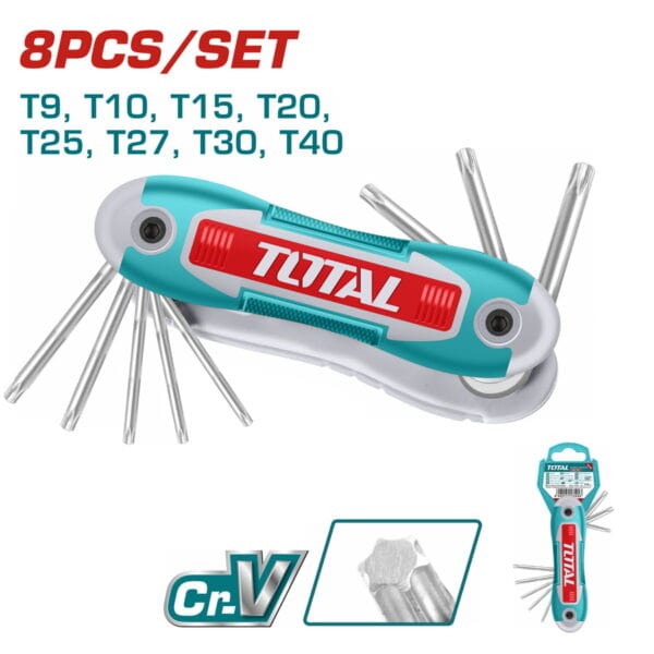 TOTAL ΣΕΤ TORX ΣΟΥΓΙΑΣ 8ΤΕΜ (THT1061846) - Image 1