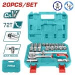 TOTAL ΕΠΑΓΓ. ΚΑΣΕΤΙΝΑ ΚΑΡΥΔΑΚΙΑ 1/2" 20ΤΕΜ (THT121201)