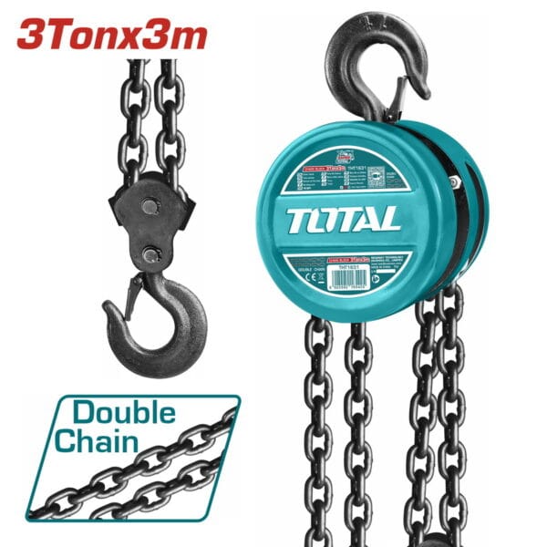 TOTAL ΠΑΛΑΓΚΟ ΑΛΥΣΙΔΑΣ 3Τ - 3m (THT1631) - Image 1