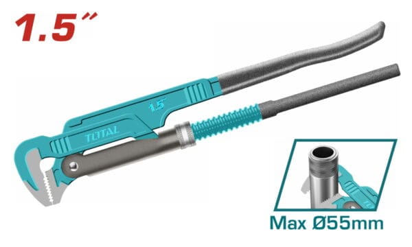 TOTAL ΤΣΙΜΠΙΔΑ ΥΔΡΑΥΛΙΚΩΝ 90ο 1-1/2" (THT172151) - Image 1