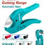 TOTAL ΚΟΦΤΗΣ ΠΛΑΣΤΙΚΩΝ ΣΩΛΗΝΩΝ Β.Τ 225mm (THT53422)