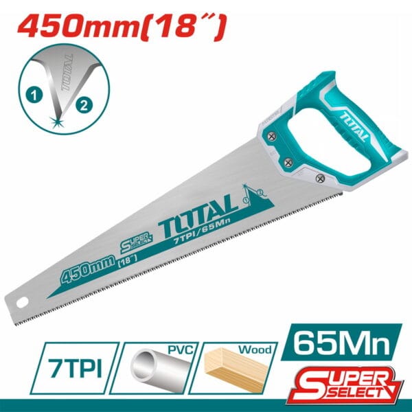 TOTAL ΕΠΑΓΓ. ΣΕΓΑΤΣΑ ΞΥΛΟΥ & ΠΛΑΣΤΙΚΩΝ 18" / 450mm SUPER SELECT (THT55450) - Image 1