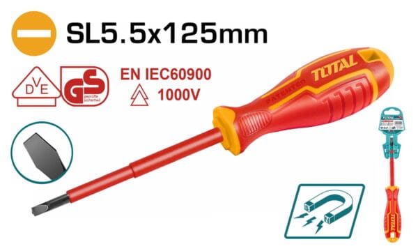 TOTAL ΚΑΤΣΑΒΙΔΙ ΜΑΓΝ. 1000V 5.5 X 125 (THTIS5125) - Image 1