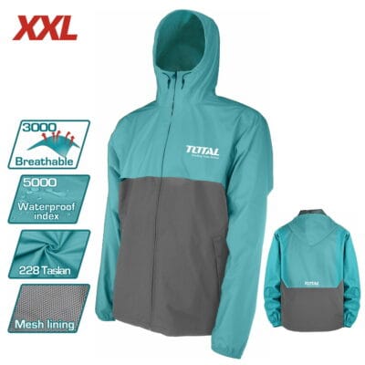TOTAL ΤΖΑΚΕΤ ΑΝΤΙΑΝΕΜΙΚΟ - ΑΔΙΑΒΡΟΧΟ XXL (TJCTC2282.XXL)
