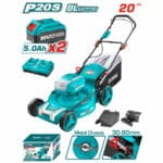 TOTAL ΕΠΑΓΓ. ΜΗΧΑΝΗ ΓΚΑΖΟΝ ΜΠΑΤ. Li-ion 2X20V / 51cm / 2 ΜΠΑΤ. 5Ah (TLMLI20202)