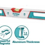 TOTAL ΑΛΦΑΔΙ ΑΛΟΥΜΙΝΙΟΥ ΜΑΓΝΗΤΙΚΟ 150cm (TMT21505M)