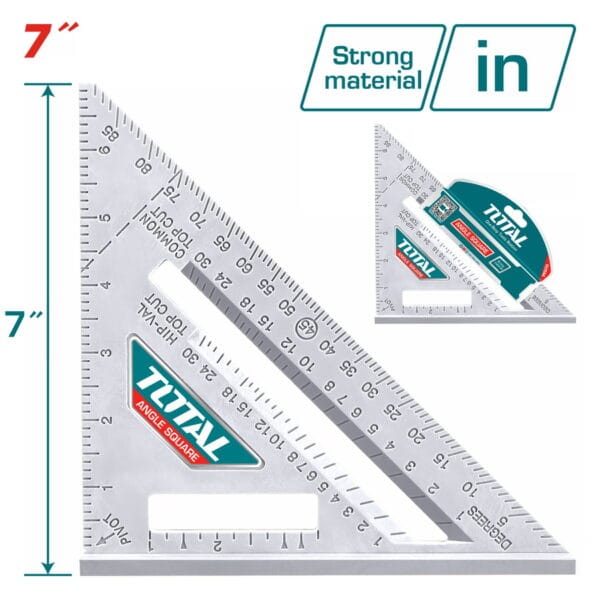 TOTAL ΓΩΓΝΙΑ ΓΩΝΙΑΣΜΑΤΟΣ 7" Χ 7" (TMT61201) - Image 1