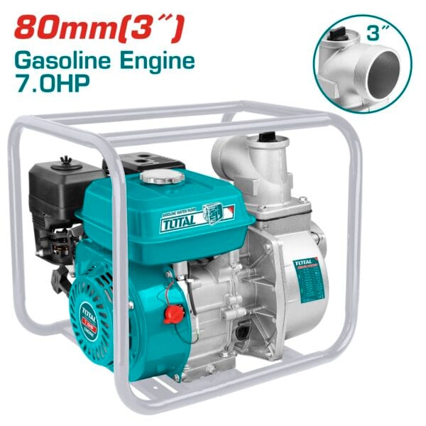 TOTAL ΑΝΤΛΙΑ ΝΕΡΟΥ ΒΕΝΖ/ΝΗΤΗ 3" / 208cc / 7HP (TP38012) - Image 1