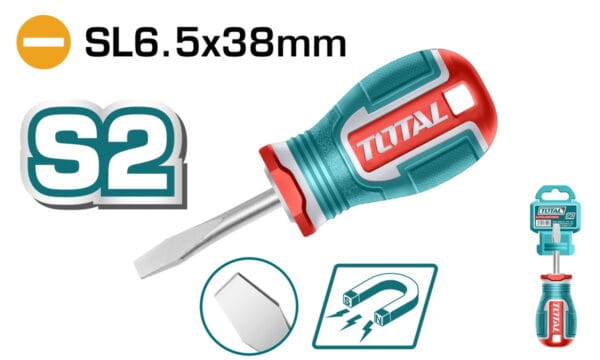 TOTAL ΕΠΑΓΓ. ΚΑΤΣΑΒΙΔΙ ΜΑΓΝΗΤΙΚΟ ΝΑΝΟΣ ΙΣΙΟ SL 6Χ38mm (TSDSL6038) - Image 1