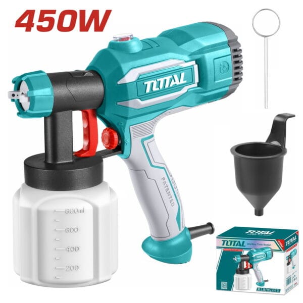 TOTAL ΗΛΕΚΤΡΙΚΟ ΠΙΣΤΟΛΙ ΒΑΦΗΣ 450W (TT3506) - Image 1