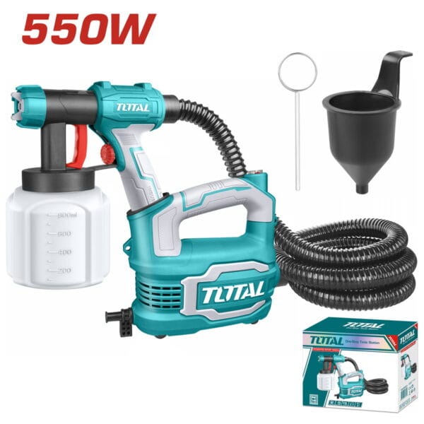 TOTAL ΗΛΕΚΤΡΙΚΟ ΣΥΣΤΗΜΑ ΒΑΦΗΣ HVLP 550W (TT5006) - Image 1
