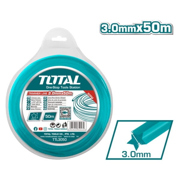 TOTAL ΜΕΣΙΝΕΖΑ STAR DUAL POWER 3mm - 50m (TTL3050) - Image 1