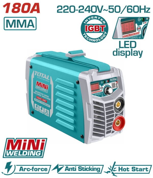 TOTAL ΗΛΕΚΤΡΟΚΟΛΛΗΣΗ INVERTER 230V / 180A (TW218016) - Image 1