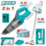 TOTAL ΣΕΤ ΣΚΟΥΠΑΚΙΑ ΜΠΑΤ Li-ion 20V (TOSLI29832E)