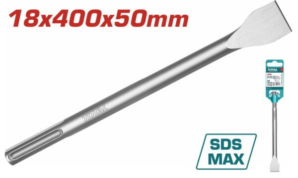 TOTAL ΚΑΛΕΜΙ SDS-MAX 18X400Χ50mm (TAC15221822) - Image 1