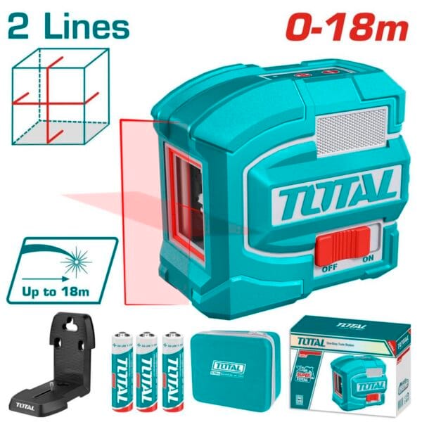 TOTAL ΕΠΑΓΓ. ΑΛΦΑΔΙ LASER ΑΥΤΟ-ΟΡΙΖΟΝΤΙΟΥΜΕΝΟ 0-18m (TLL156503) - Image 1