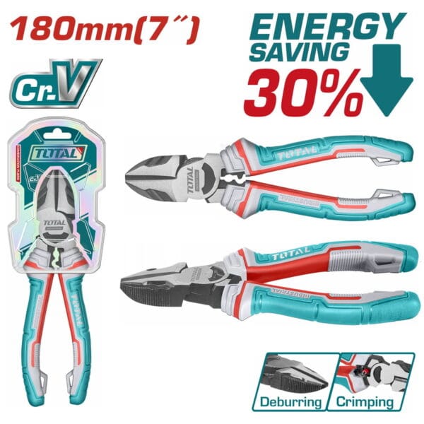 TOTAL ΕΠΑΓΓ. ΠΛΑΓΙΟΚΟΠΤΗΣ 180mm ΥΨΗΛΗΣ ΜΟΧΛΕΥΣΗΣ 30% (THT230706S) - Image 1