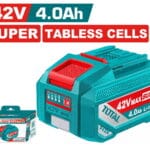 TOTAL ΕΠΑΓΓ. ΜΠΑΤΑΡΙΑ Li-ion 42V / 4Ah (TFBLI42402)