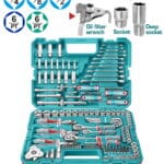 TOTAL ΕΠΑΓΓ. ΚΑΣΕΤΙΝΑ ΚΑΡΥΔΑΚΙΑ 1/4"-3/8"-1/2" & ΕΡΓΑΛΕΙΑ ΧΕΙΡΟΣ 160ΤΕΜ (THKTHP61607)