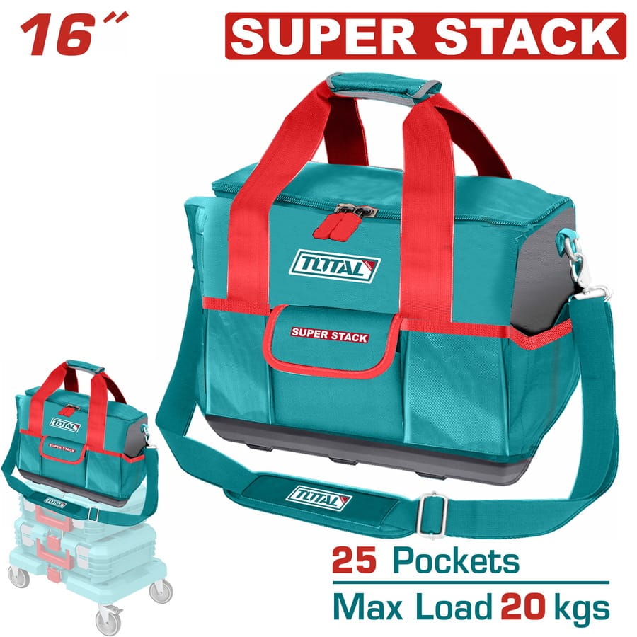 THT16165 TOTAL ΕΡΓΑΛΕΙΟΘΗΚΗ ΤΣΑΝΤΑ 16" SUPER STACK (THT16165) - Image 1