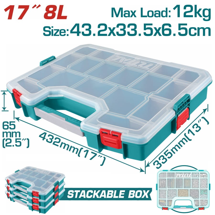TPBX1711 TOTAL ΤΑΜΠΑΚΙΕΡΑ ΕΡΓΑΛΕΙΩΝ 17" (TPBX1711) - Image 1